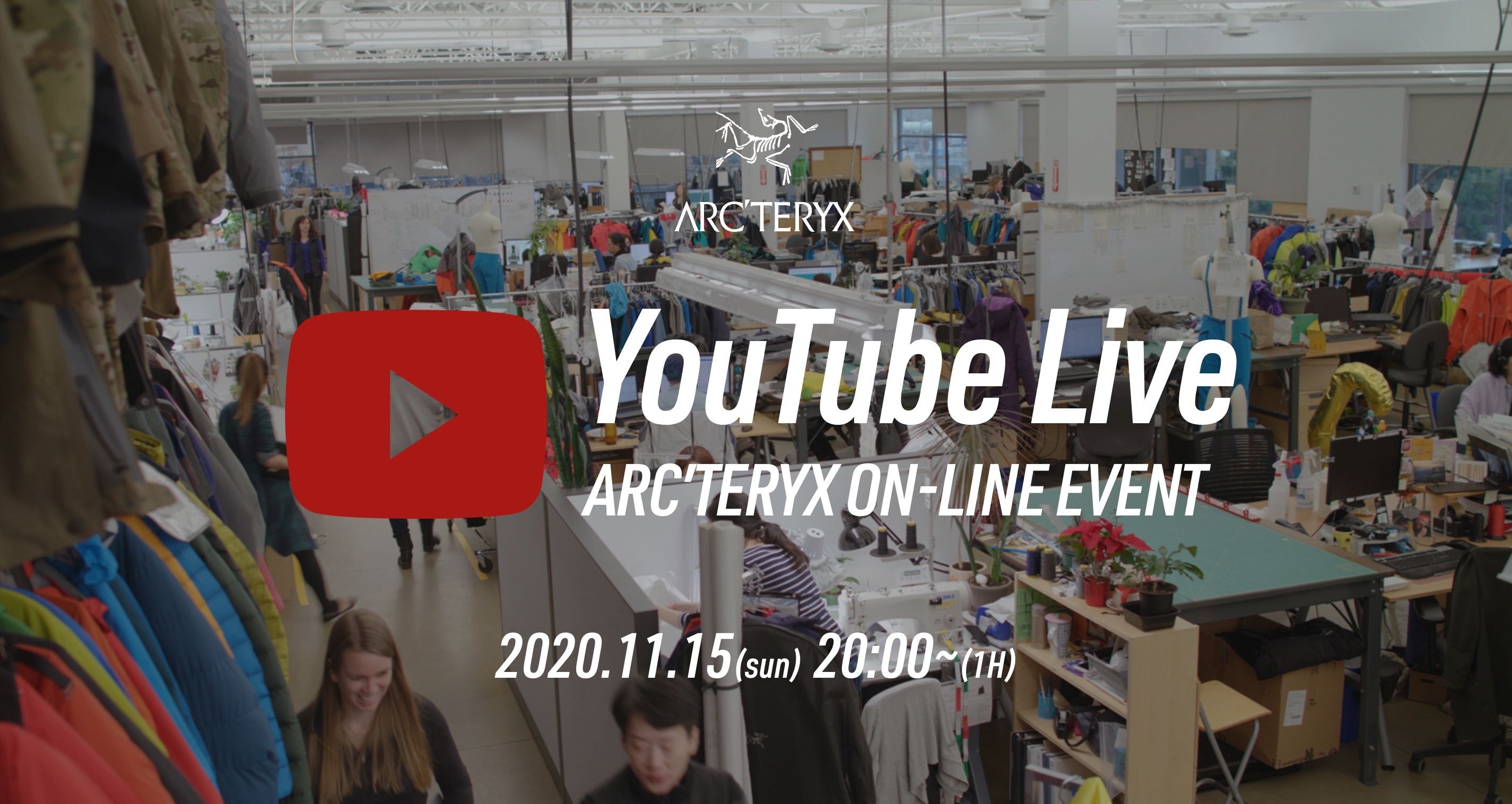 ARC'TERYX YouTube Live